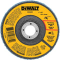 DeWalt DWA8207 60 Grit Zirconia T29 Flap, 4-1/2-Inch X 7/8-Inch