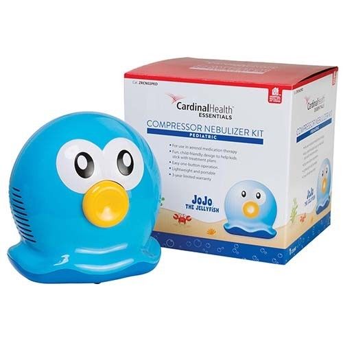 Essentials™ JoJo the Jellyfish Pediatric Piston Style Compressor Nebulizer - ZRCN02PED