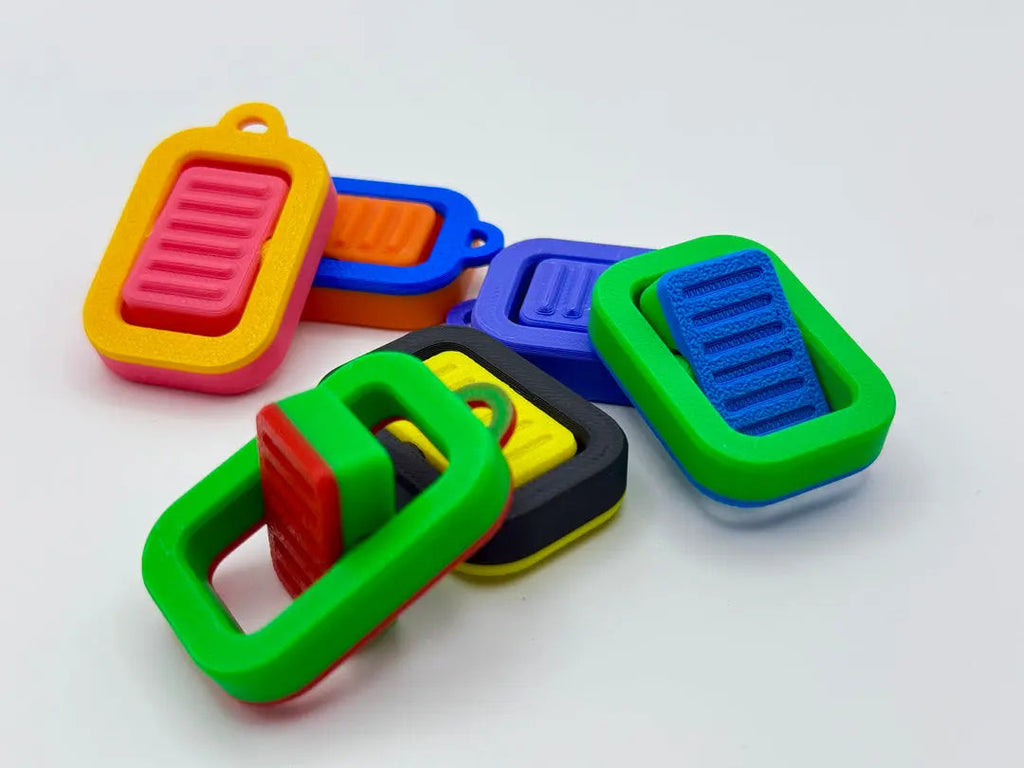 Flip Switch Fidget 12-Pack – Clicky Sensory Keychain Fidgets | Classroom & Therapy Bulk Set