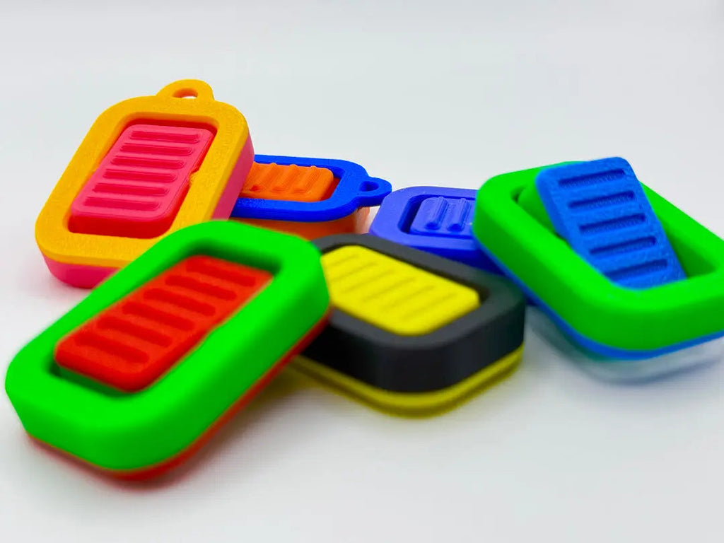 Flip Switch Fidget 12-Pack – Clicky Sensory Keychain Fidgets | Classroom & Therapy Bulk Set
