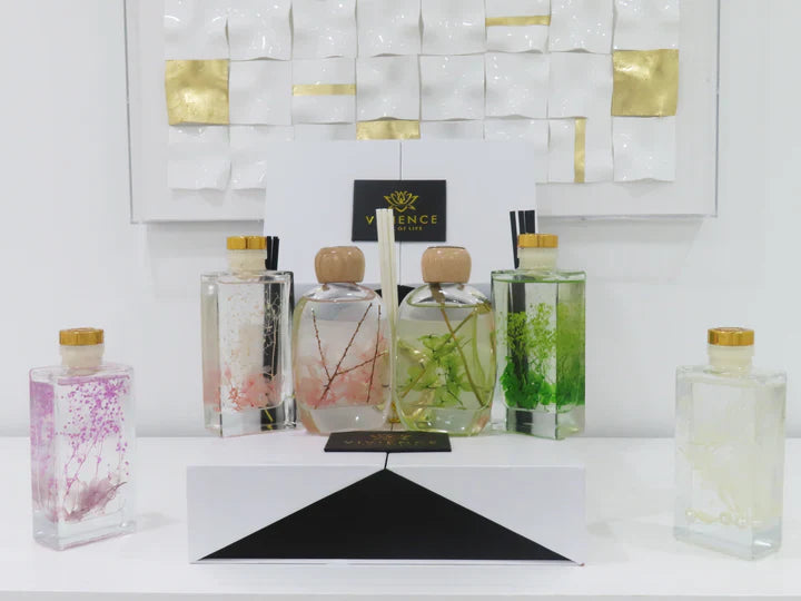 Fragrance Scent Reed Flower Diffuser Pink Lily Of The Valley