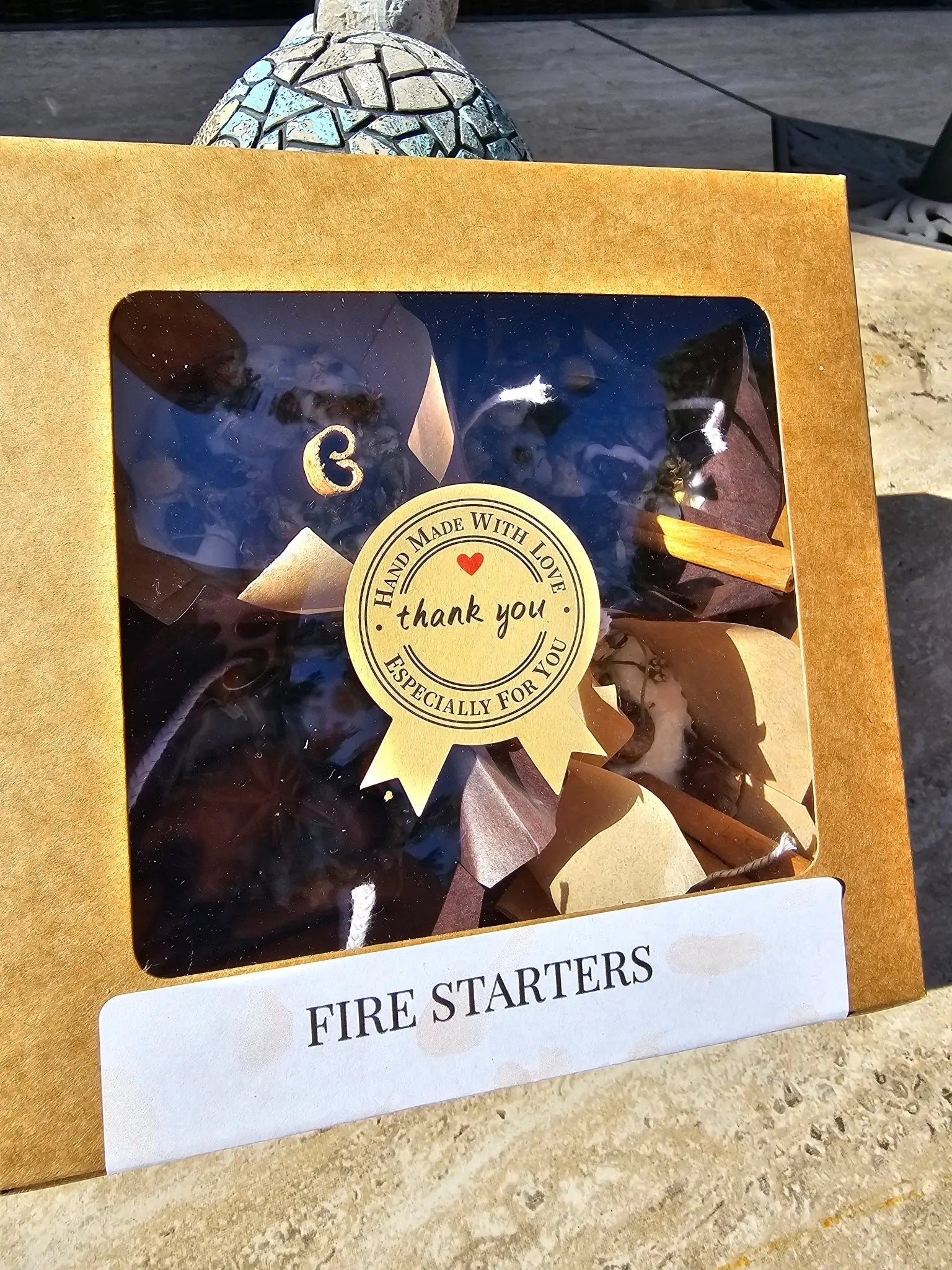 Handmade Soy Wax Fire Starters | Campfire & Fire Pit Helpers