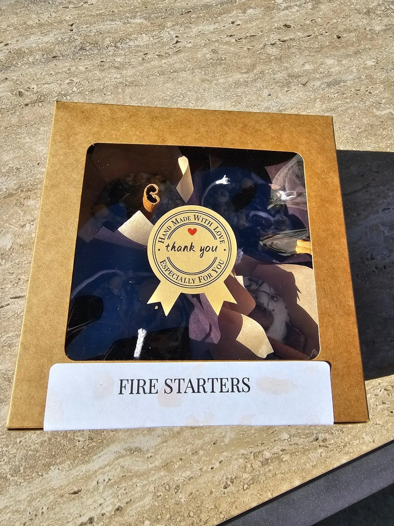Handmade Soy Wax Fire Starters | Campfire & Fire Pit Helpers