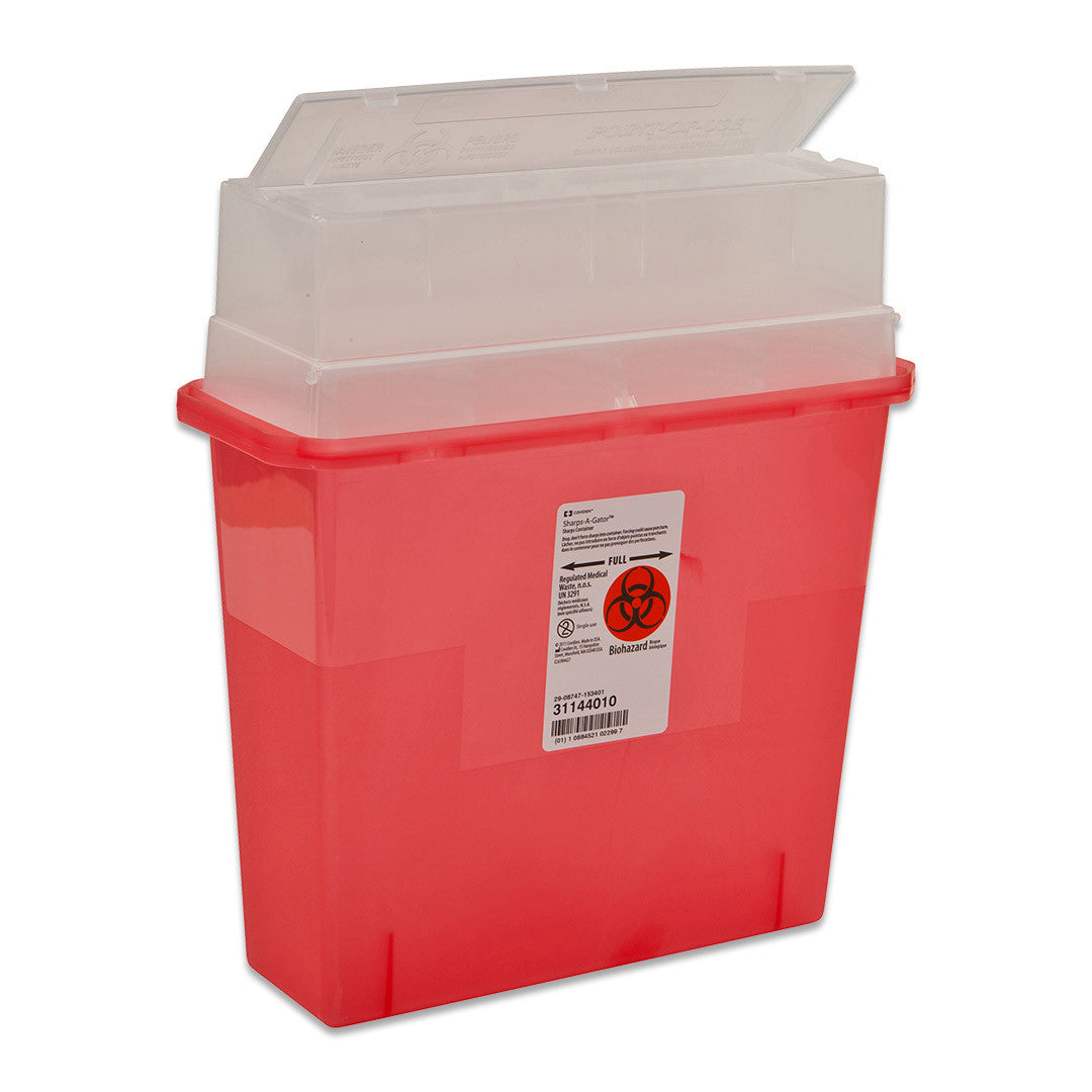 In-Room™ Sharps Containers with Tortuous Path Lid