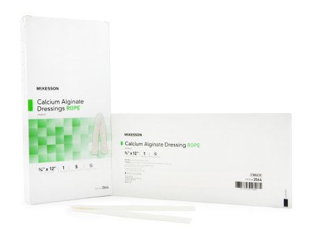 Alginate Dressing McKesson 3/4 X 12 Inch Rope - 3564