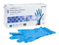 Exam Glove McKesson Confiderm® 4.5C Large NonSterile Nitrile Standard Cuff Length Textured Fingertips Blue Chemo Tested - 14-658C