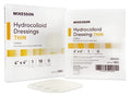Thin Hydrocolloid Dressing McKesson Film Backing 4 X 4 Inch Square Hydrocolloid / Film - 1883