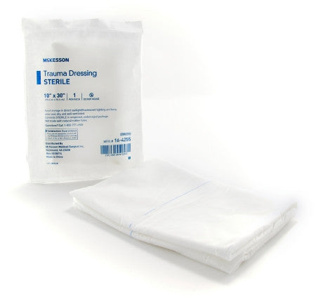 McKesson Combine Sterile Trauma Non-Woven Dressing 10" x 30" - 16-4255