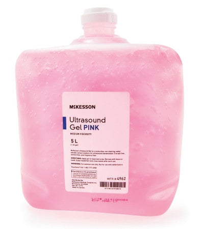 McKesson Pink Ultrasound Gel 5 Liter Jug - 4962