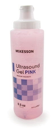 Ultrasound Gel McKesson Medium Viscosity 8.5 oz. Bottle NonSterile - 4961