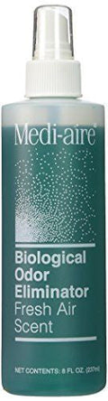 Deodorizer Medi-aire® Biological Odor Eliminator Liquid 8 oz. Bottle Fresh Air Scent - 7018A