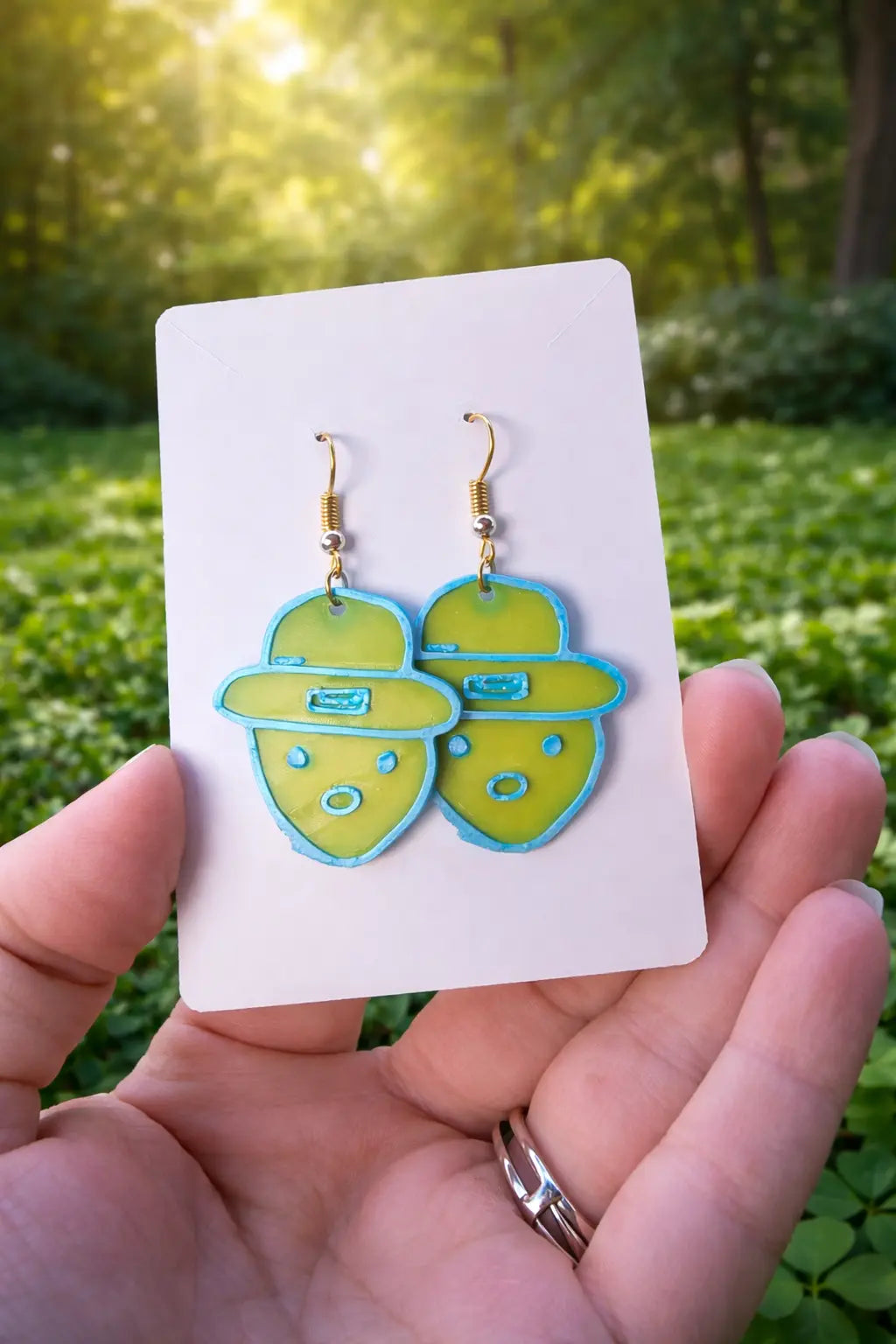 Mobile Leprechaun Earrings