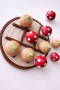 The Tween Space Mushroom Tic Tac Toe Game — Woodland Board Game | 3D Printed