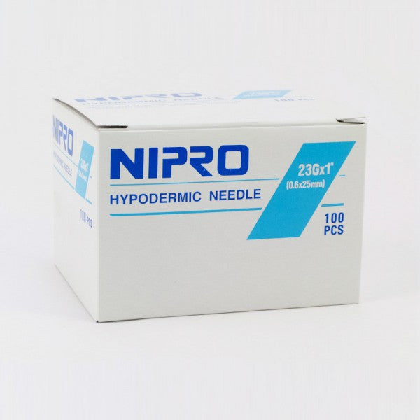 Nipro Hypodermic Needles 23G x 1" - AH+2325