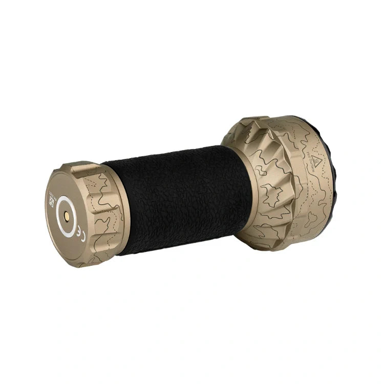 OLIGHT MARAUDERMINIT Marauder Mini Powerful LED Flashlight With RGB - Desert Terrain