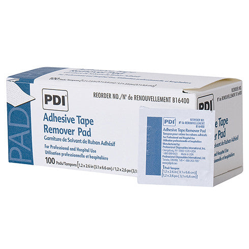 Adhesive Remover PDI® Pad 100 per Box - B16400