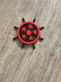 Pirate Ship Wheel Fidget Spinner – Nautical Sensory Toy | ADHD Focus Spinner for Kids