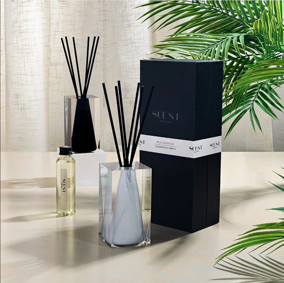 Renaissance Reed Diffuser Marble 100ML White Flower