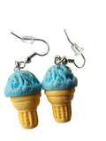 Scoop There It Is! Ice Cream Cone Earrings – Assorted Colors Wholesale - Pack of 16 Pairs