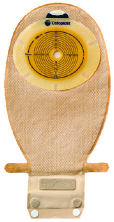 Ostomy Pouch SenSura® EasiClose™ One-Piece System 11-1/2 Inch Length, Maxi Flat, Pre-Cut 1-3/8 Inch Stoma Drainable - 15524