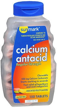 SunMark® Calcium Antacid Chewable Tablets