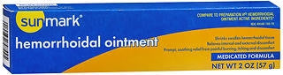 SunMark® Hemorrhoidal Ointment Medicated Formula 2 oz. Tube (1 Each) - 3509833