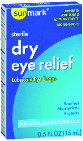 SunMark® Lubricant Dry Eye Drops 0.5 oz. - 2090082
