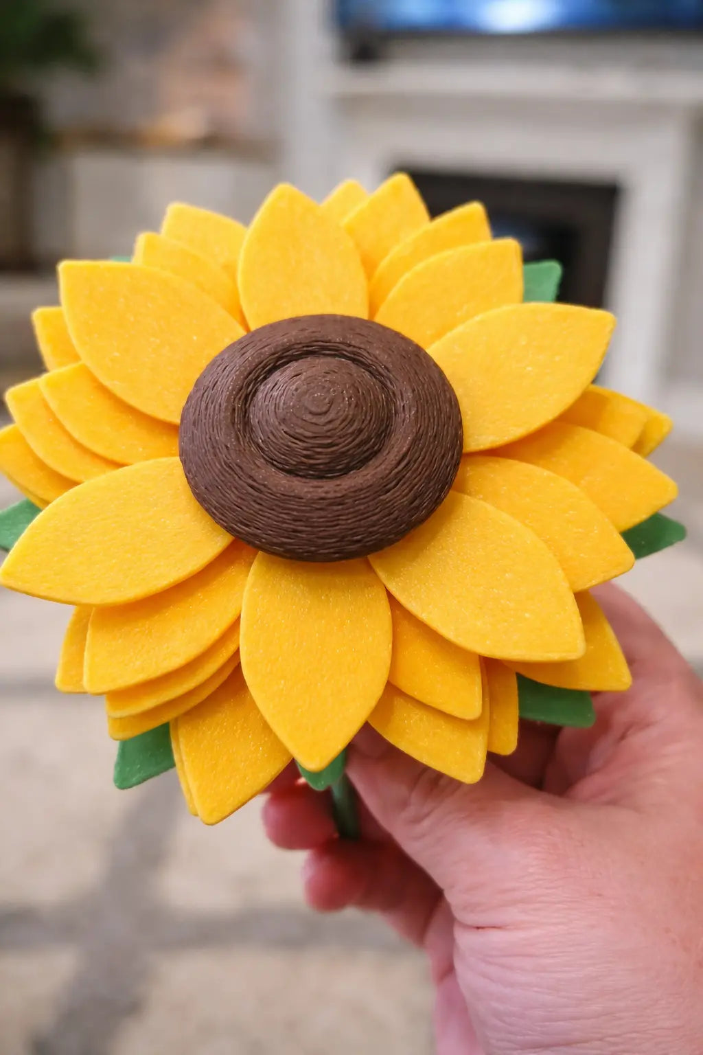 Flower Fidget Spinner – Sunflower Petal Sensory Spinner | ADHD Focus Toy for Kids & Adults