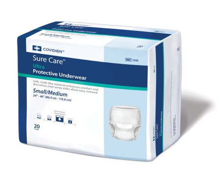 Sure Care™ Ultra Protective Extra Heavy Absorbency Underwear Small/Medium - 1430