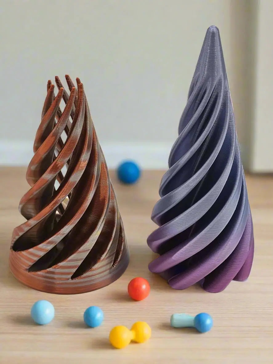 Swirl Cone Fidget Wholesale – 25-Pack Twisting Spiral Desk Fidgets | Bulk Classroom Sensory Toys