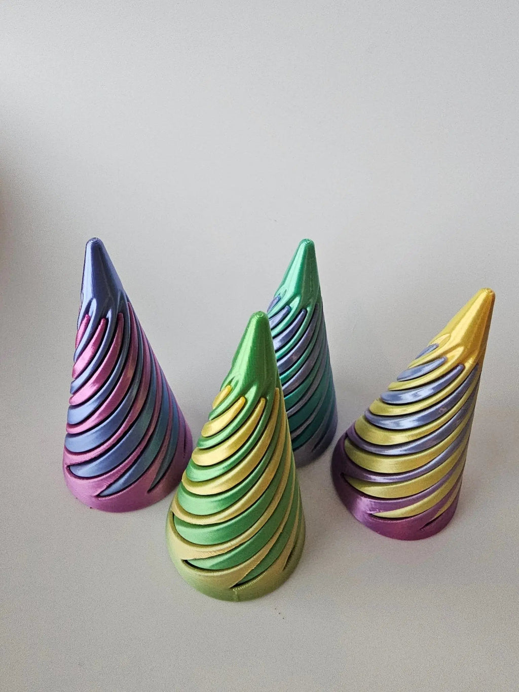 Swirl Cone Fidget Wholesale – 25-Pack Twisting Spiral Desk Fidgets | Bulk Classroom Sensory Toys