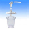 Suction Canister Kit Vacu-Aide® QSU 800 mL Float Valve Shut-Off Lid - 7305D-632