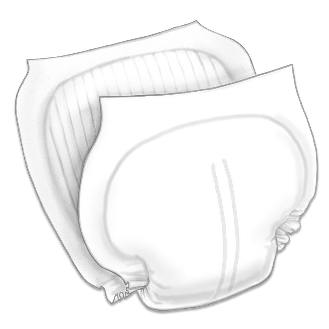 Incontinence Liner Wings™ 14 X 26 Inch Heavy Absorbency Super Absorbent Core One Size Fits Most - 6597B