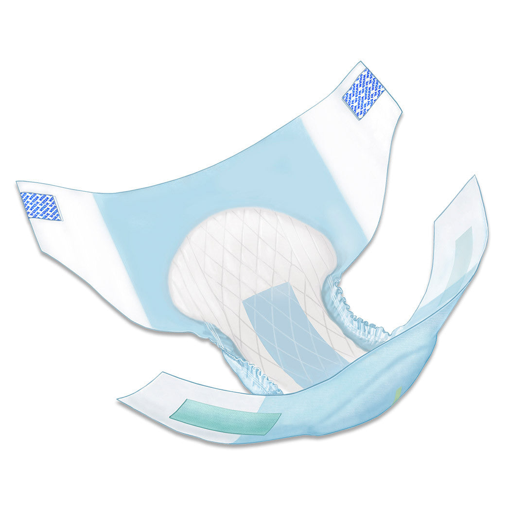 Unisex Adult Incontinence Brief Wings™ Ultra Small Disposable Heavy Absorbency - 63072