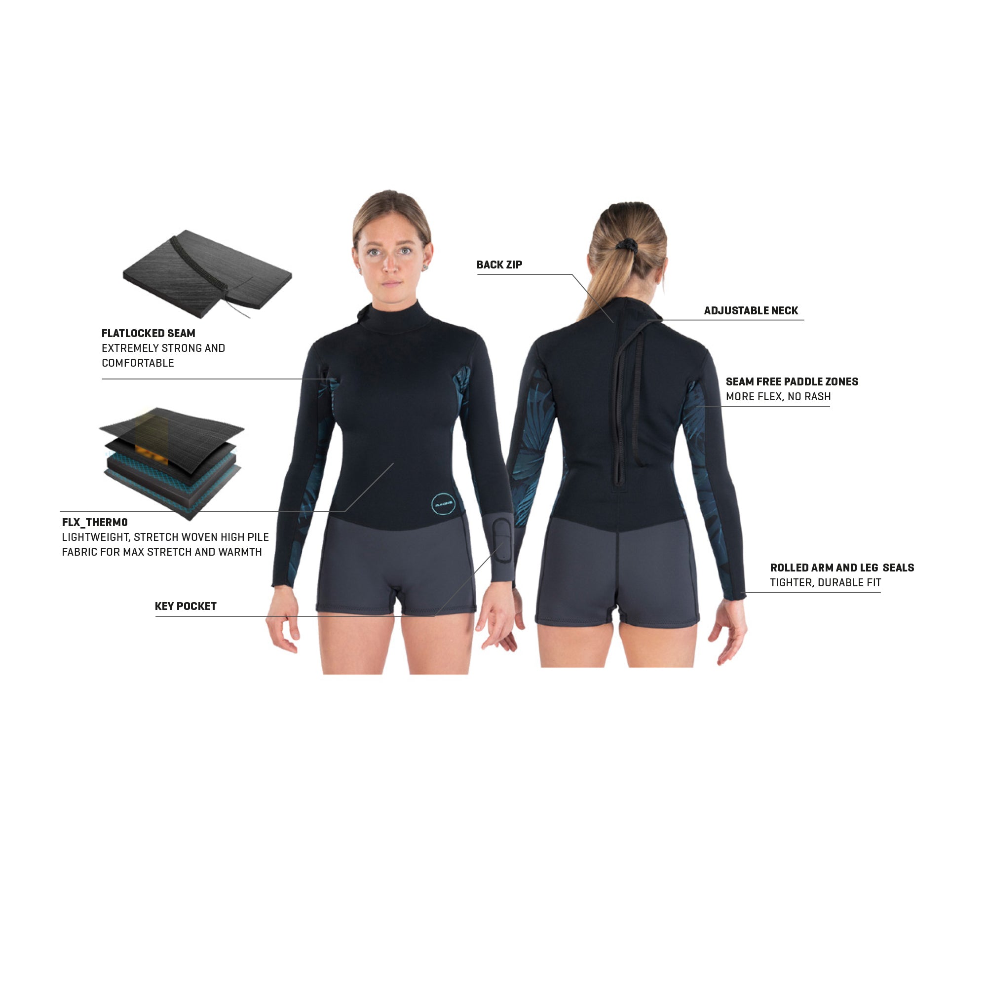 Dakine Womens Mission Springsuit 2mm