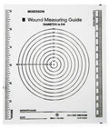 Wound Measuring Guide McKesson 5 X 7 Inch Clear Plastic NonSterile - 533-30012100