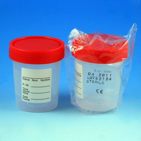 Globe Scientific Specimen Container, 120 mL 5912