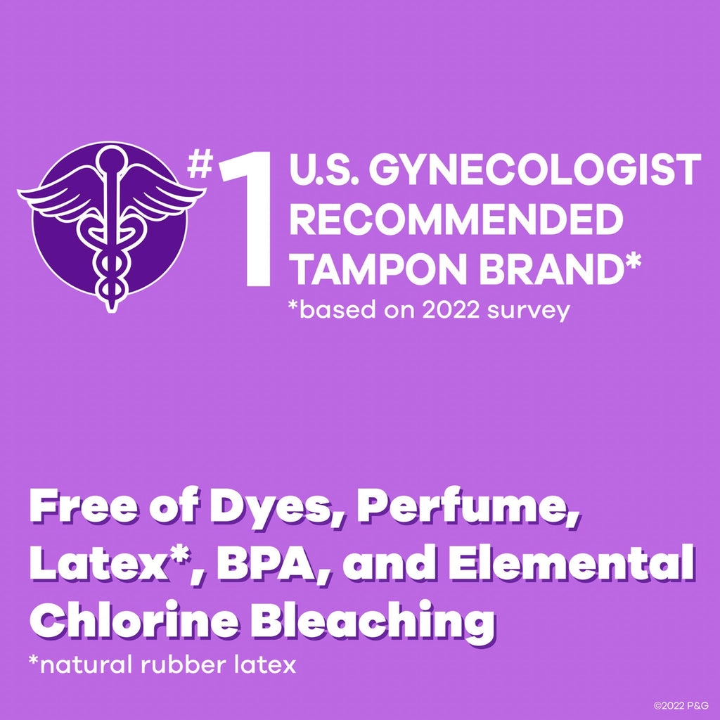 Tampax® Radiant Tampons, Regular, 14 ct. 07301071306