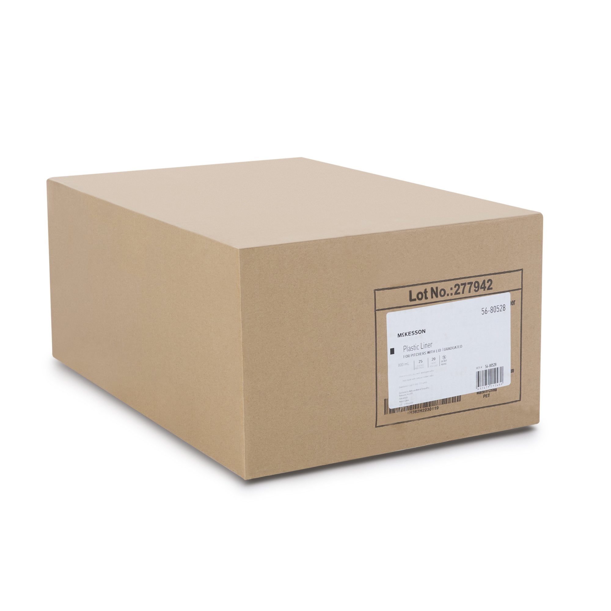 McKesson Plastic Liner for Plastic Pitchers with Lids 56-80528