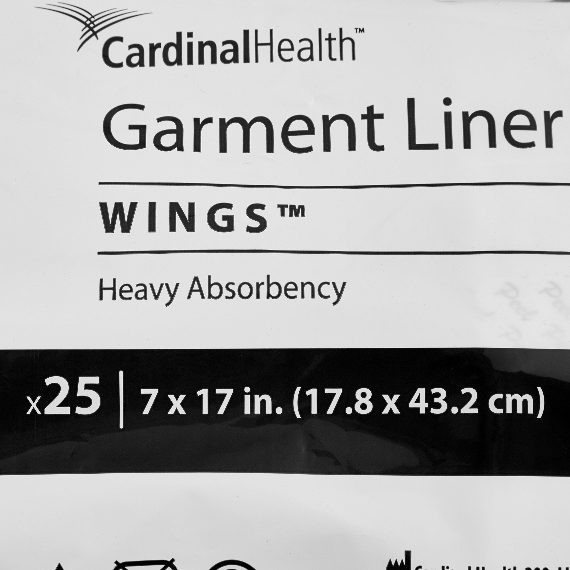 Simplicity Incontinence Liner, Polymer Core, One Size Fits Most Adults, Unisex 635A