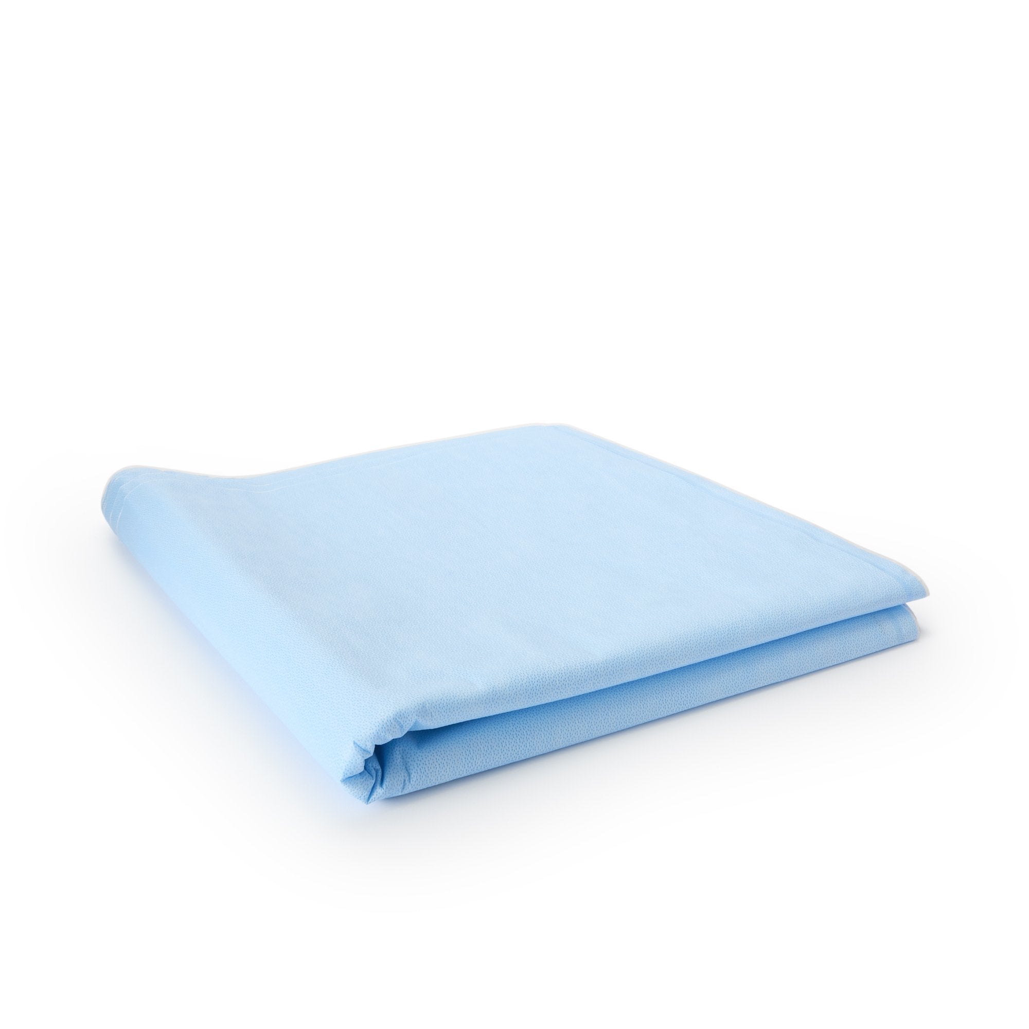 QUICK CHECK* H200 Sterilization Wrap White / Blue 36 X 36 Inch Dual Layer SMS Polypropylene Steam / EO Gas / Hydrogen Peroxide - 34185
