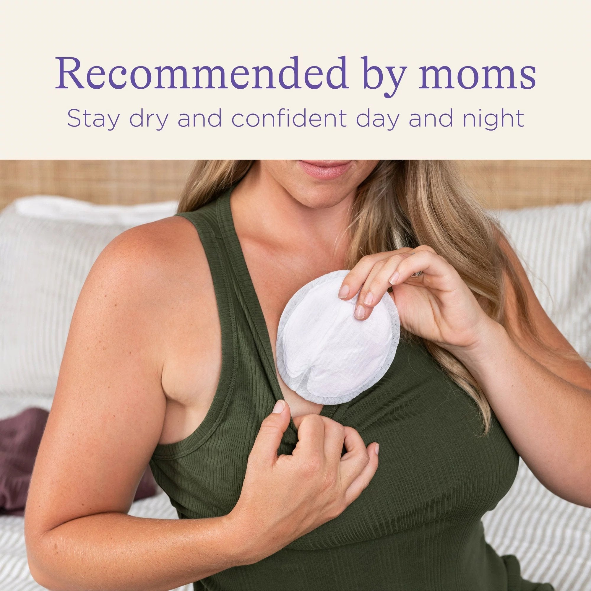Nursing Pad Lansinoh® Stay Dry One Size Fits Most Disposable 20265