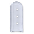 Instrument Tip Protector Protect-A-Caps Flat, Clear with Slits, 3/8 W X 1 L Inch, Radiopaque, Disposable, Steam Sterilizable, Non-Sterile 30407