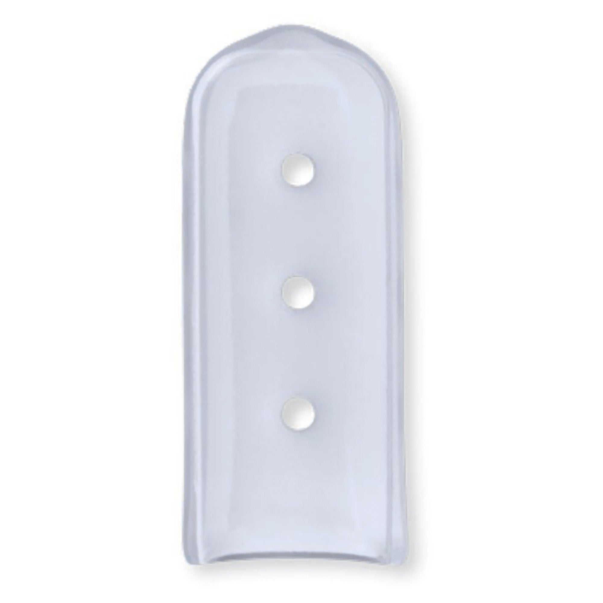 Instrument Tip Protector Protect-A-Caps Flat, Clear with Slits, 3/8 W X 1 L Inch, Radiopaque, Disposable, Steam Sterilizable, Non-Sterile 30407