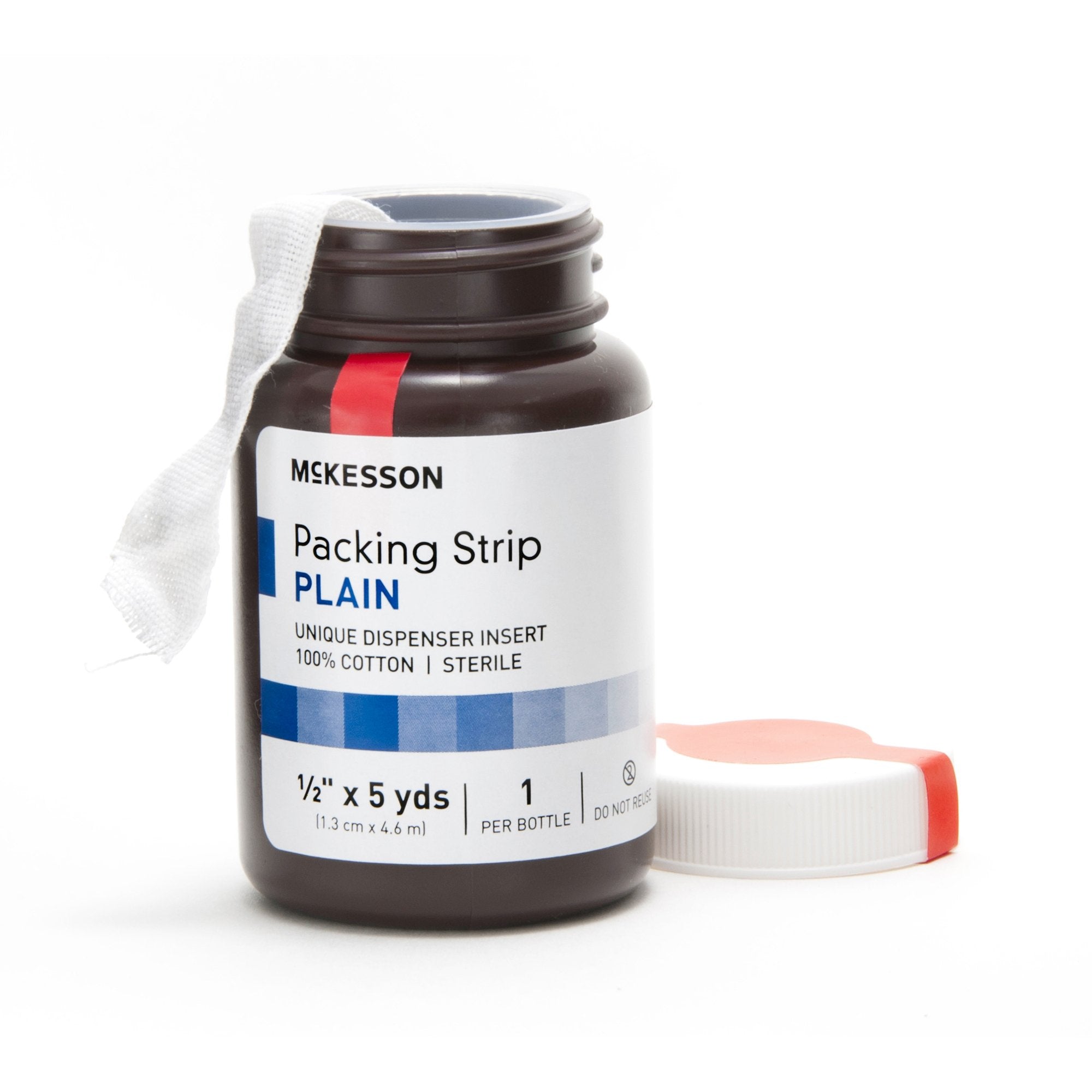McKesson Packing Strip, ½ Inch x 5 Yard 61-59220