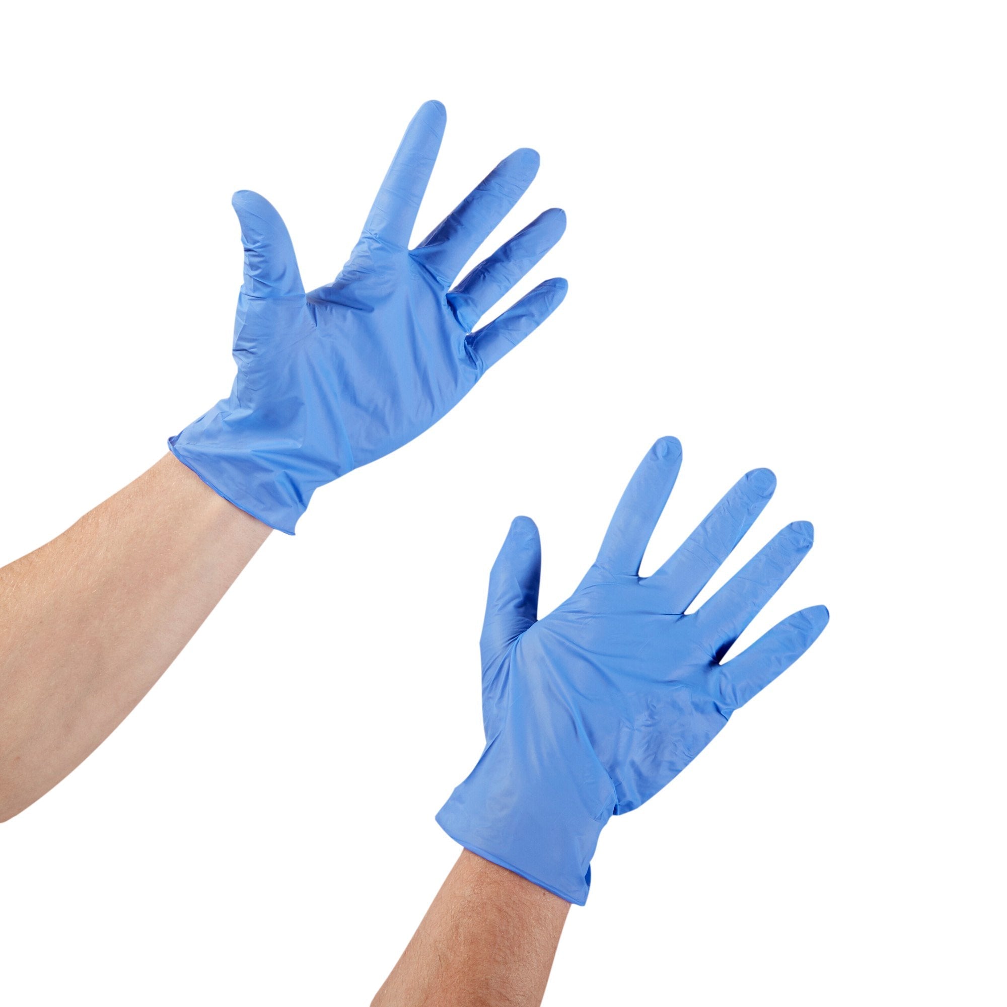 McKesson Confiderm® 3.5C Nitrile Exam Glove, Large, Blue 14-6978C