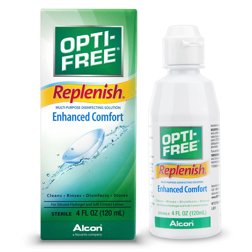 Opti Free® Replenish® Enhanced Comfort Multi-Purpose Disinfecting Solution 00065035604