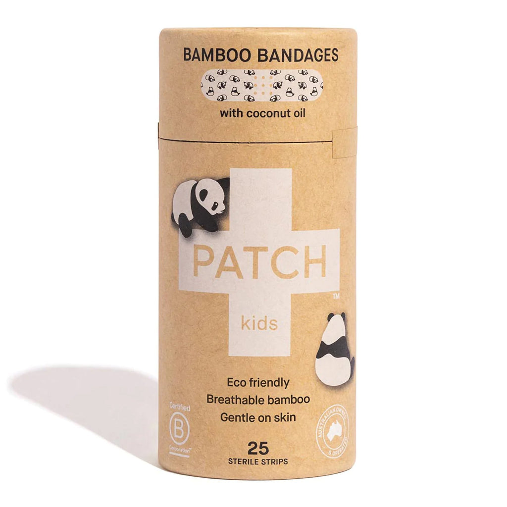 Patch™ Kids (Panda Design) Adhesive Strip with Coconut Oil, 3/4 x 3 Inch PATCOCT