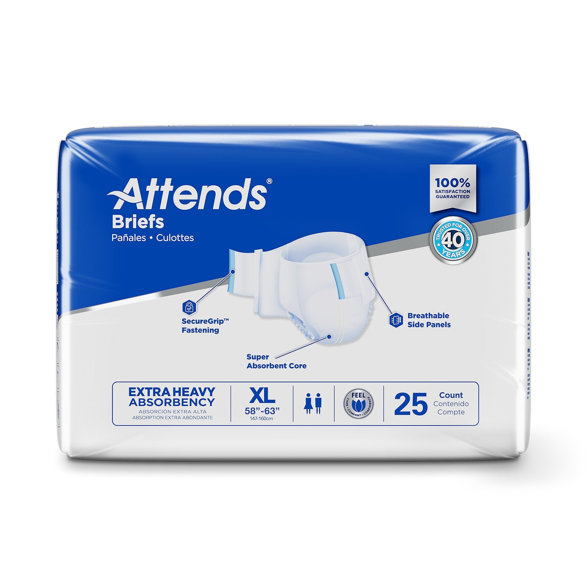 Attends® Extra Heavy Absorbency Briefs, X-Large DDP40100