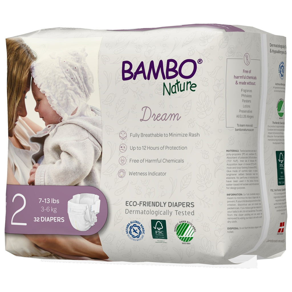 Bambo® Nature Diaper, Size 2 1000016924
